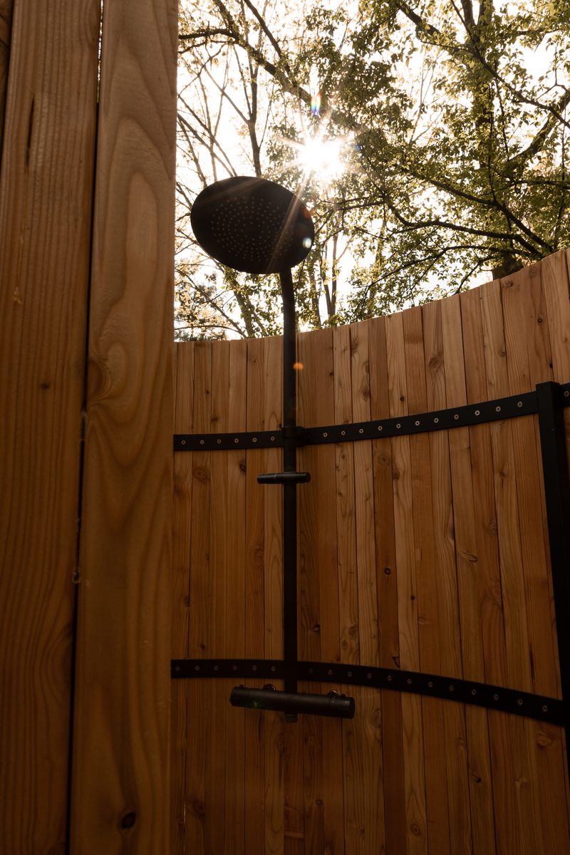 Yurt bos met privé sauna