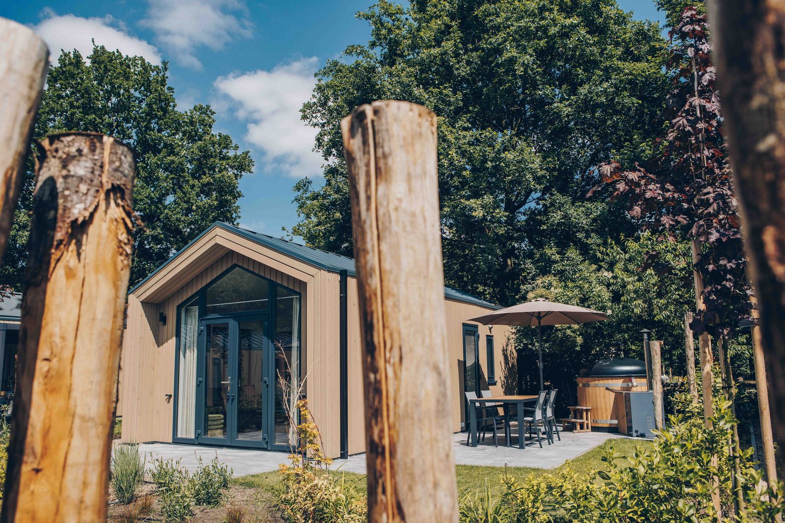 Tiny Lodge mit Hot Tub | 2 Personen
