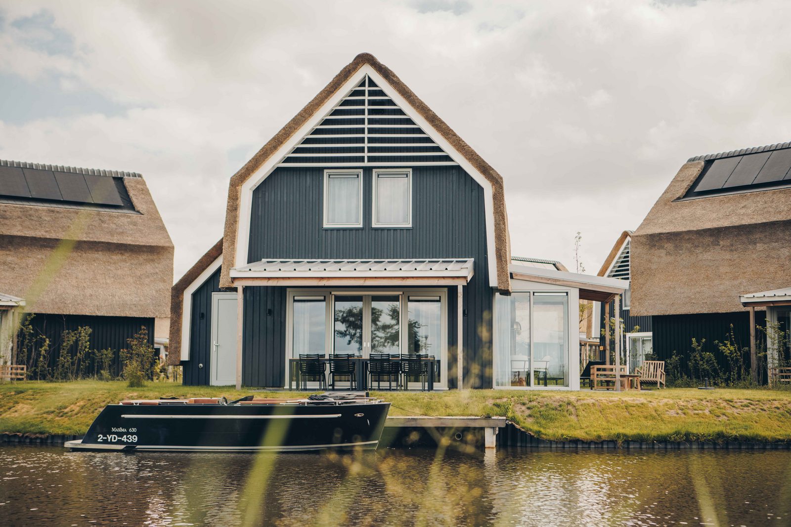 Watervilla binnenhaven met Sauna | 8 personen