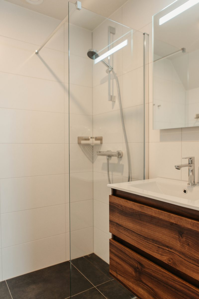 Watervilla buitenzijde met Sauna I 8 personen