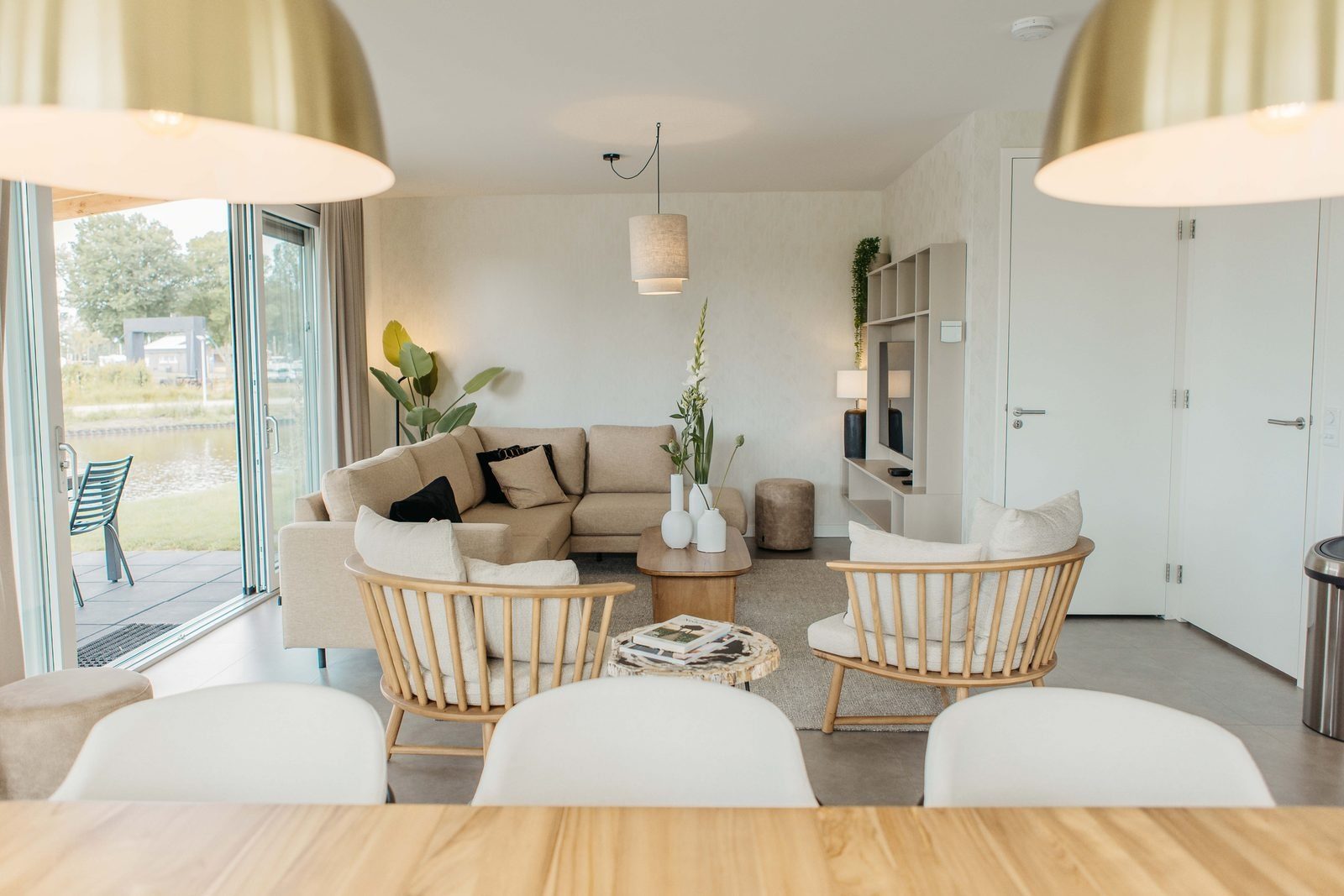 Watervilla binnenhaven met Sauna | 6 personen