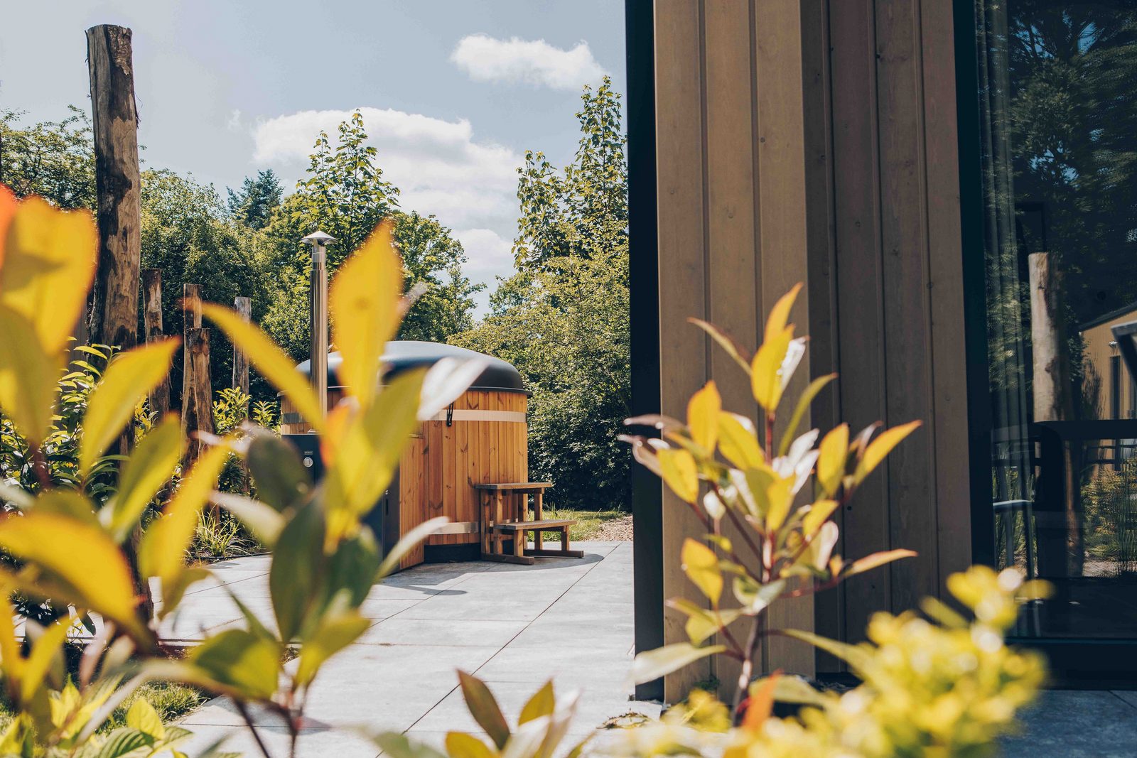 Tiny Lodge met Hottub | 4 personen