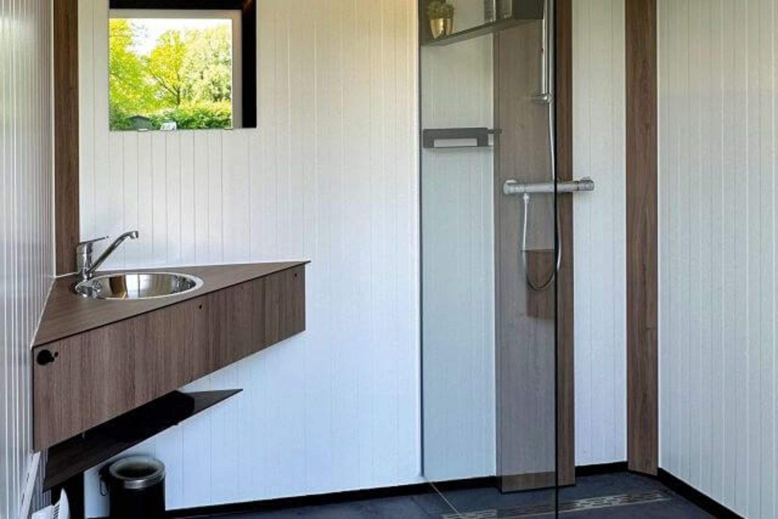 Comfortplaats met privé sanitair