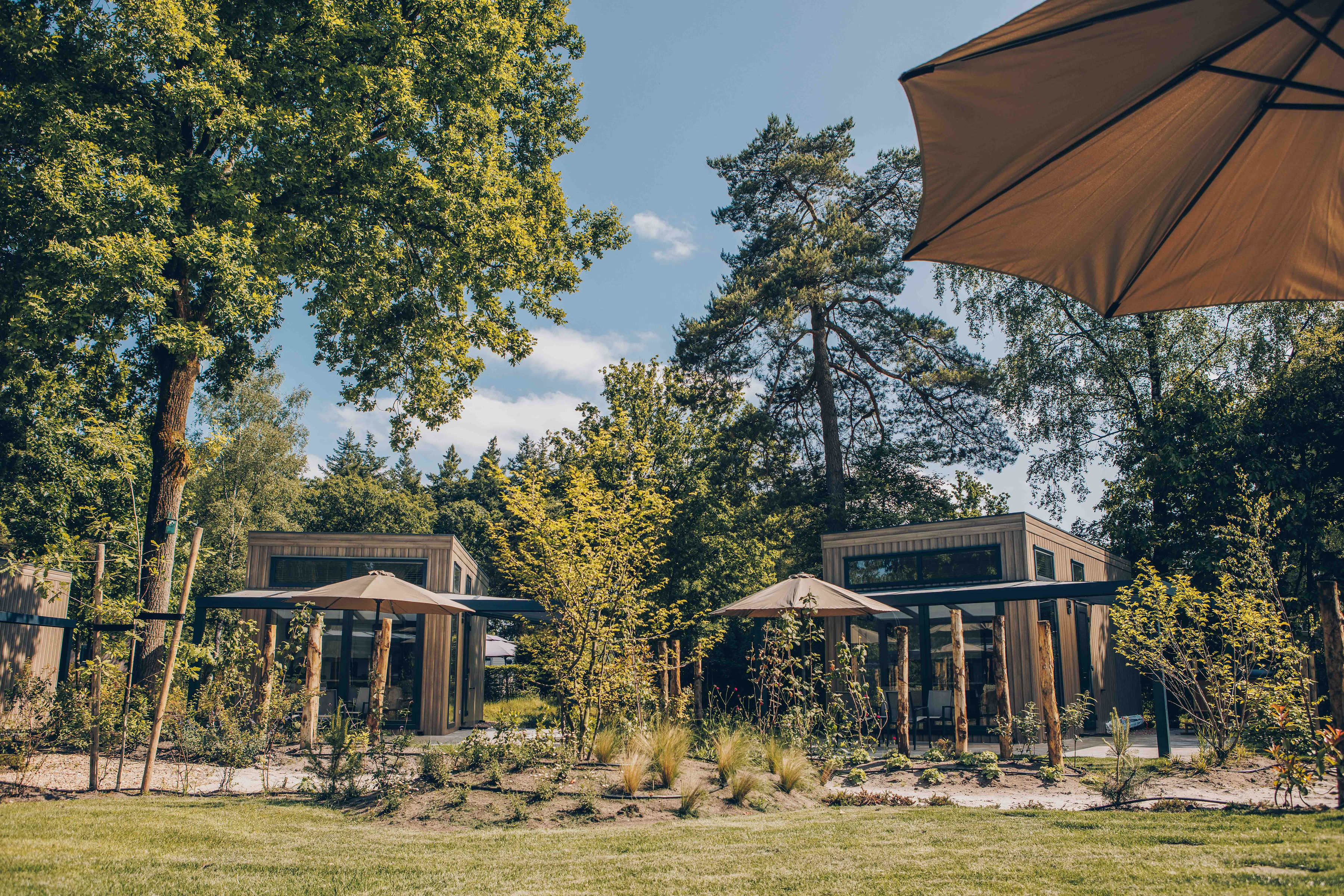 Ervaar luxe en natuur in de Reeëndal Lodge op de Veluwe! Met 1 slaapkamers en 1 slaapvide en een volledig uitgeruste keuken en airconditioning.
