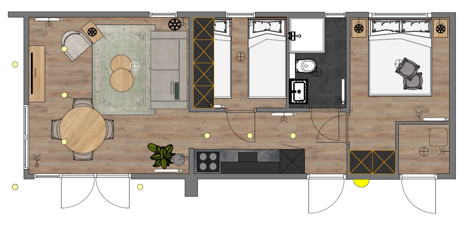 Cottage du Bois met Hottub | 4 personen | 4BE1