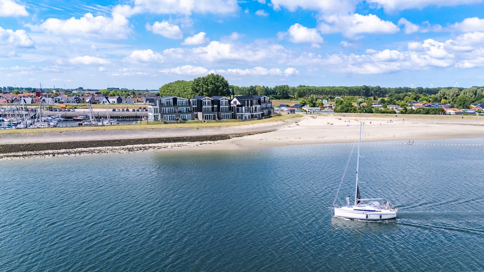 Vakantiewoning aan het water - met 4 balkons | Nr. 30 - 8 Pers. | Vista Maris