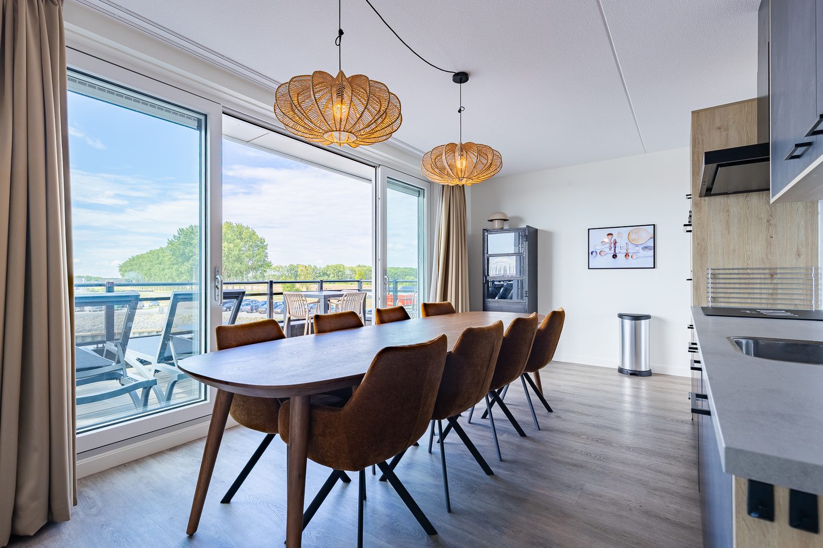 Vakantiewoning aan het water - met 4 balkons | Nr. 30 - 8 Pers. | Vista Maris