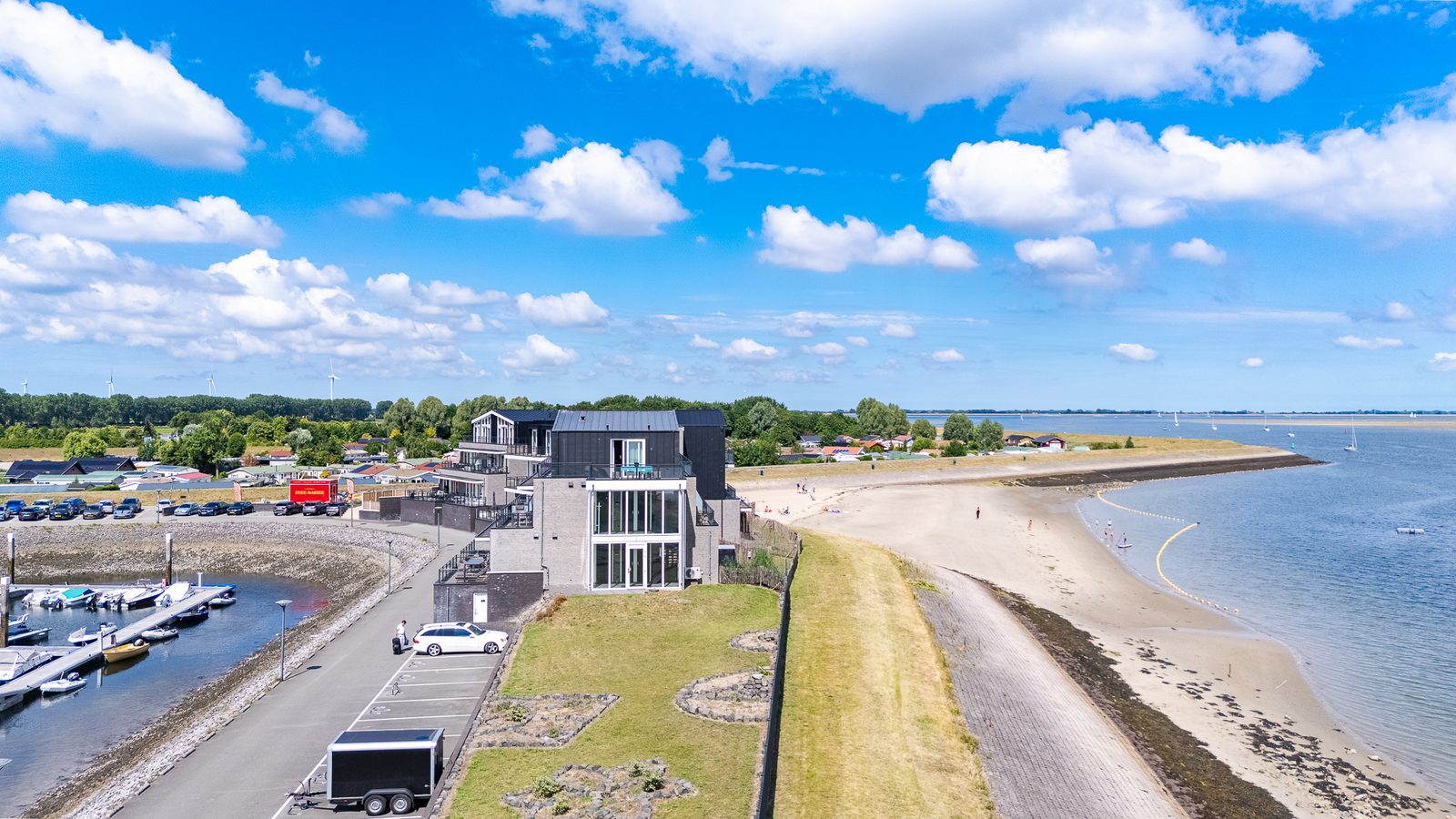 Vakantiewoning aan het water - met 2 balkons | Nr. 22 - 4 Pers. | Vista Maris