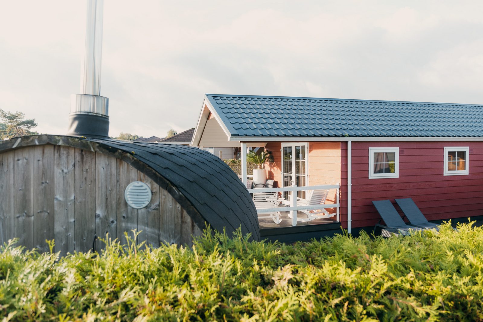 Veluwe-Lounge für 6 Personen mit privater Sauna