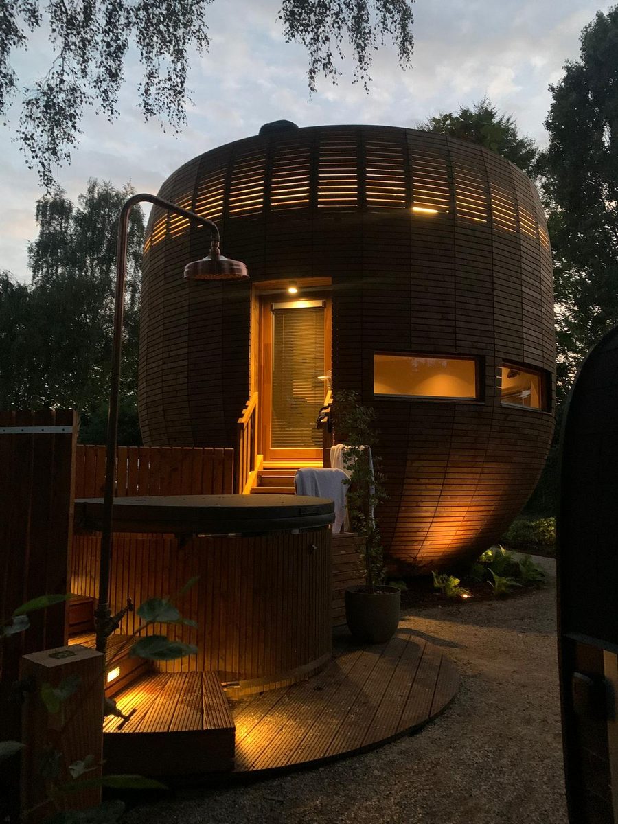 The Nutshell mit Hot Tub und Sauna | 2 Personen 