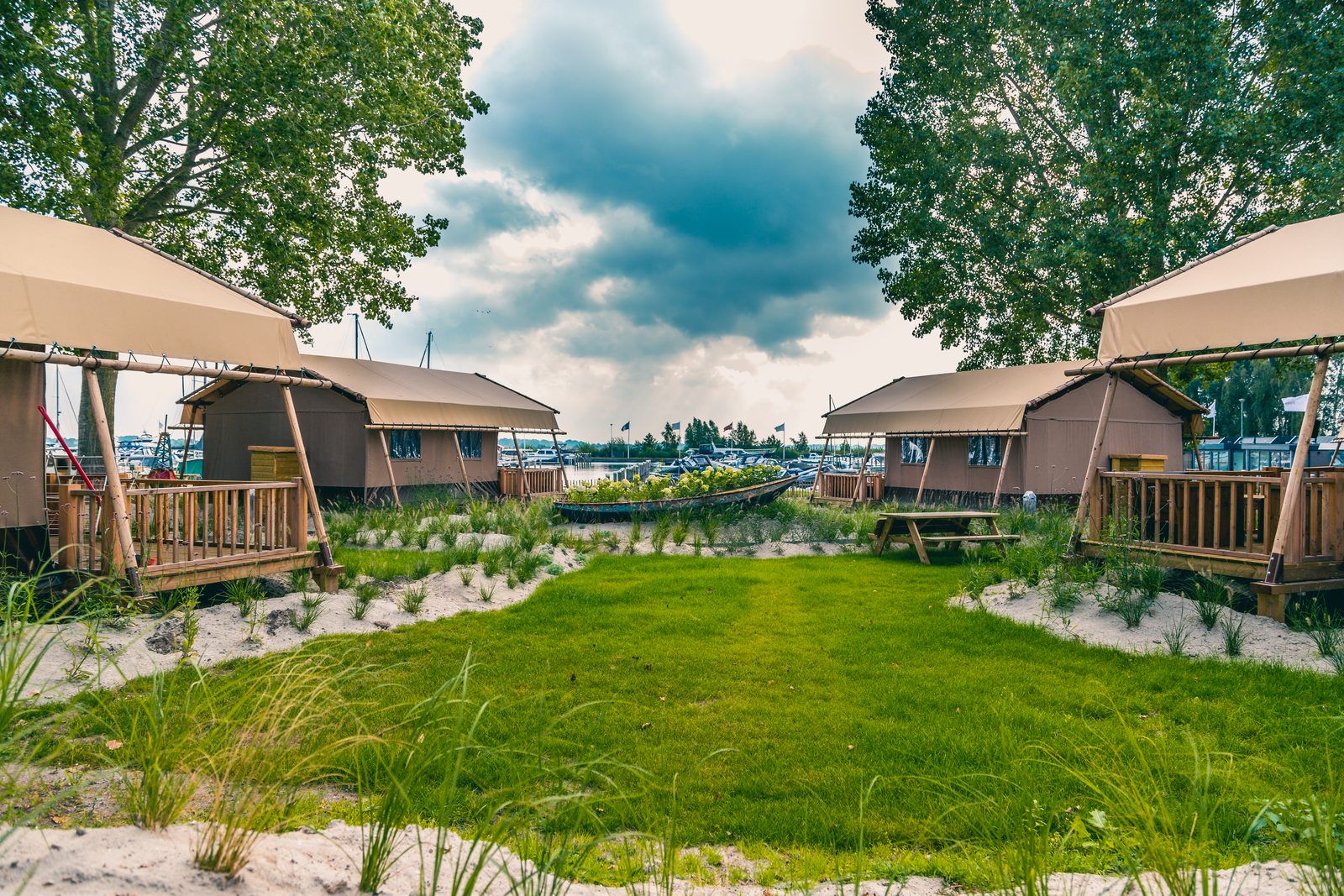 Lodge Zelt Hafen 4