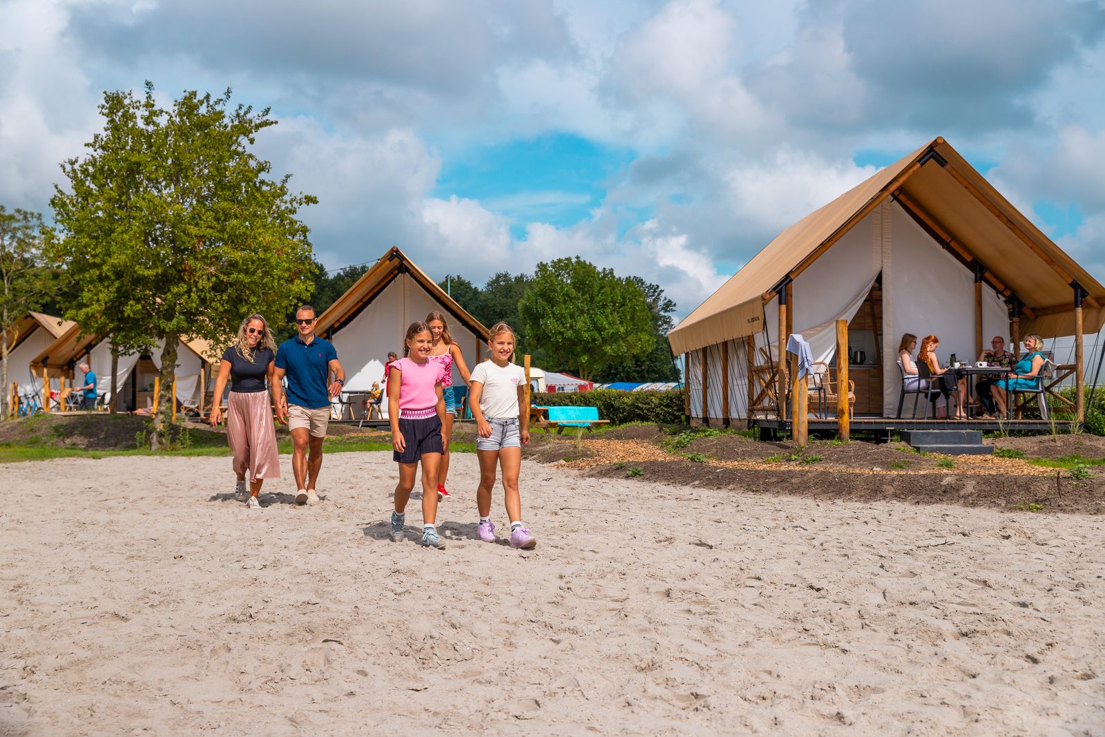 Glampingtent Beachfront Luxe 4