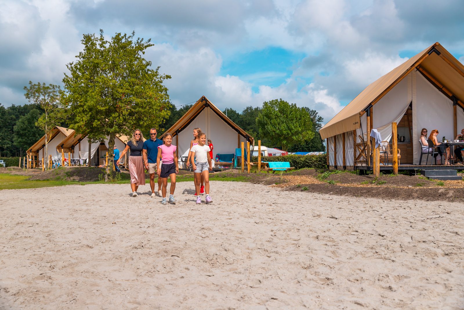 Glampingtent Beachfront Luxe 6