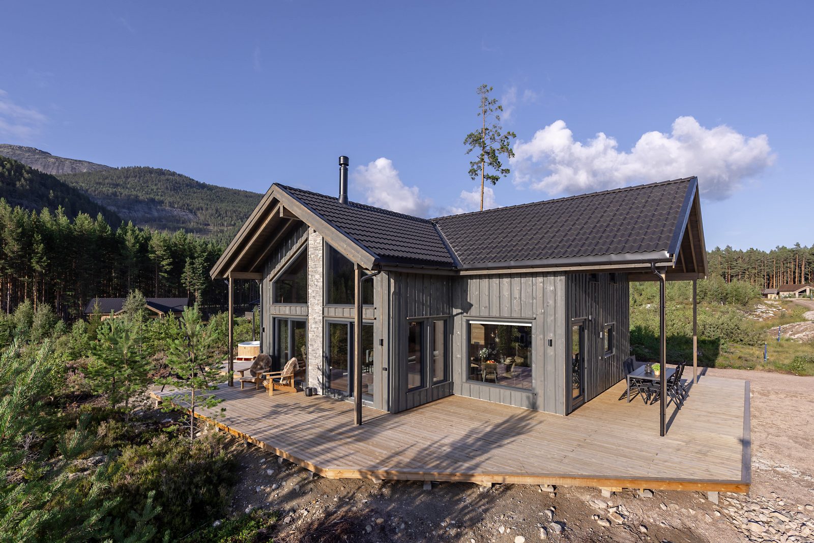 Saga Hytte | 6p | With Sauna, Hot Tub & Water View