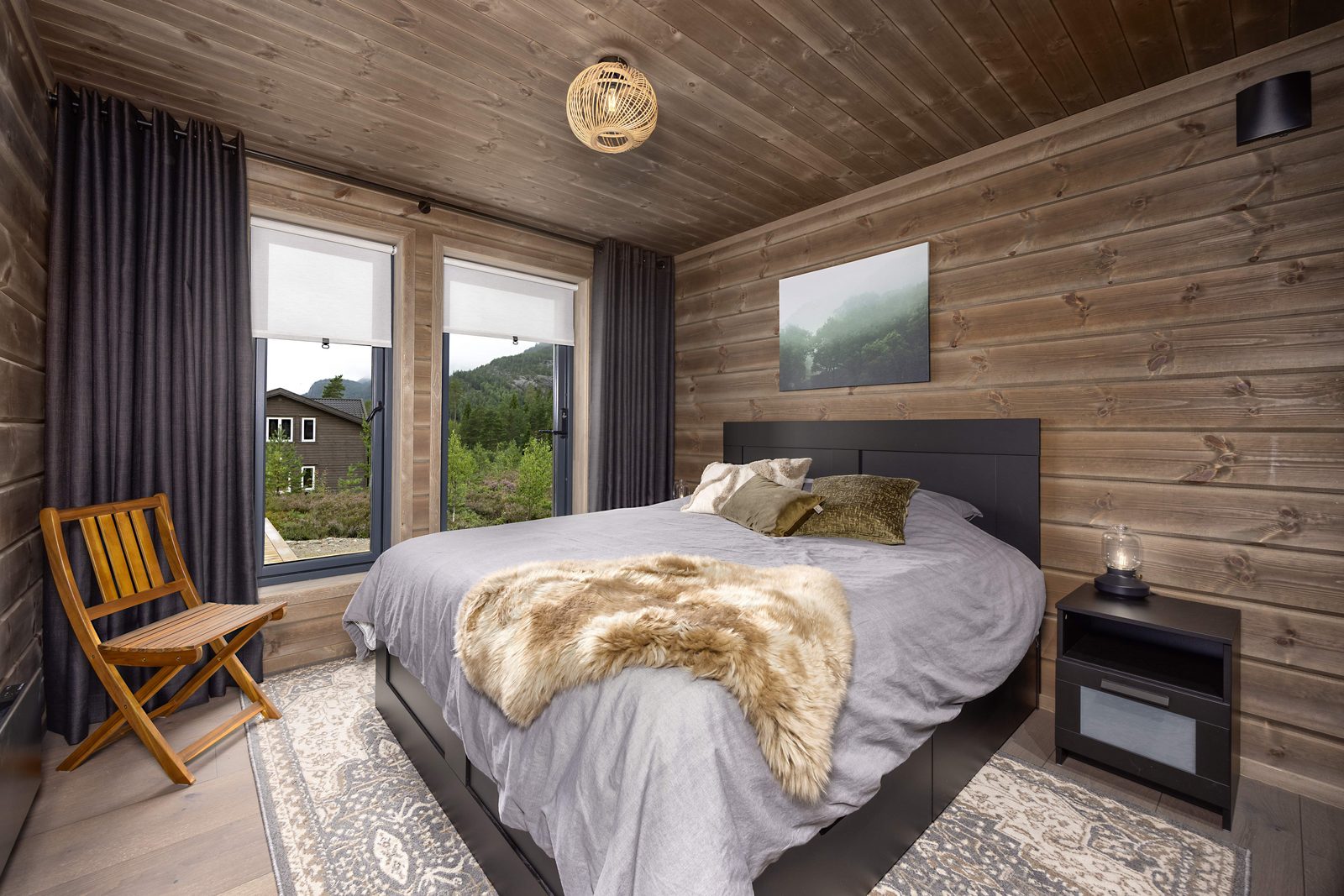 Saga Hytte | 6p | With Sauna, Hot Tub & Water View