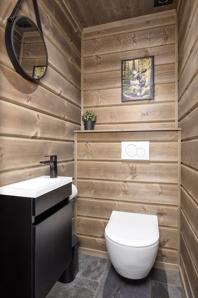 Saga Hytte | 6p | With Sauna, Hot Tub & Water View