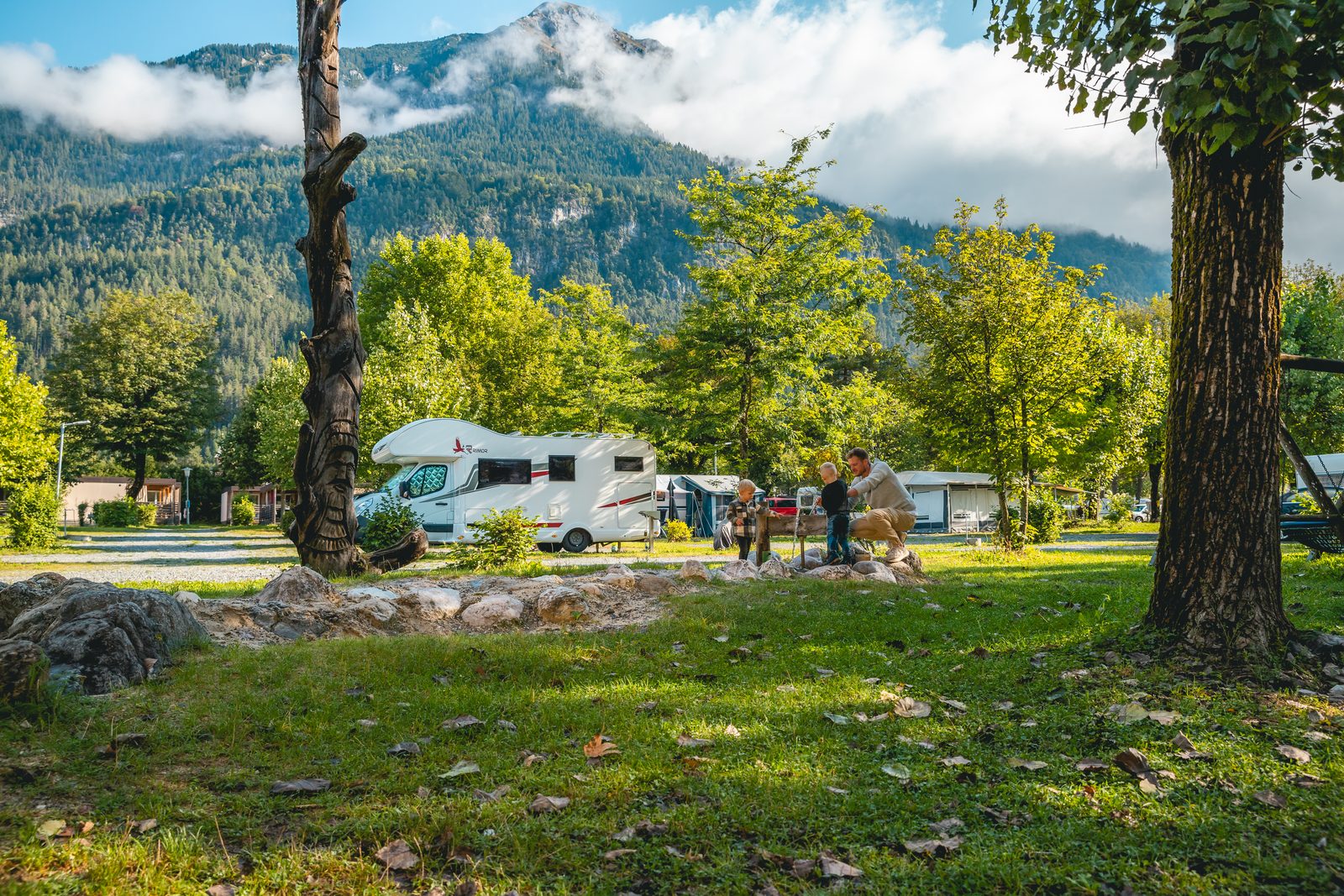 Campingplatz Komfort privat Mietbad in der Nähe