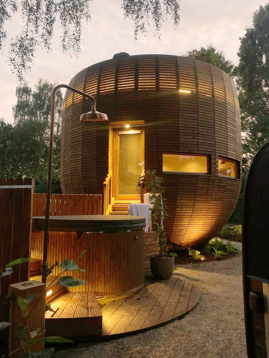 The Nutshell met hottub en sauna | 2 personen