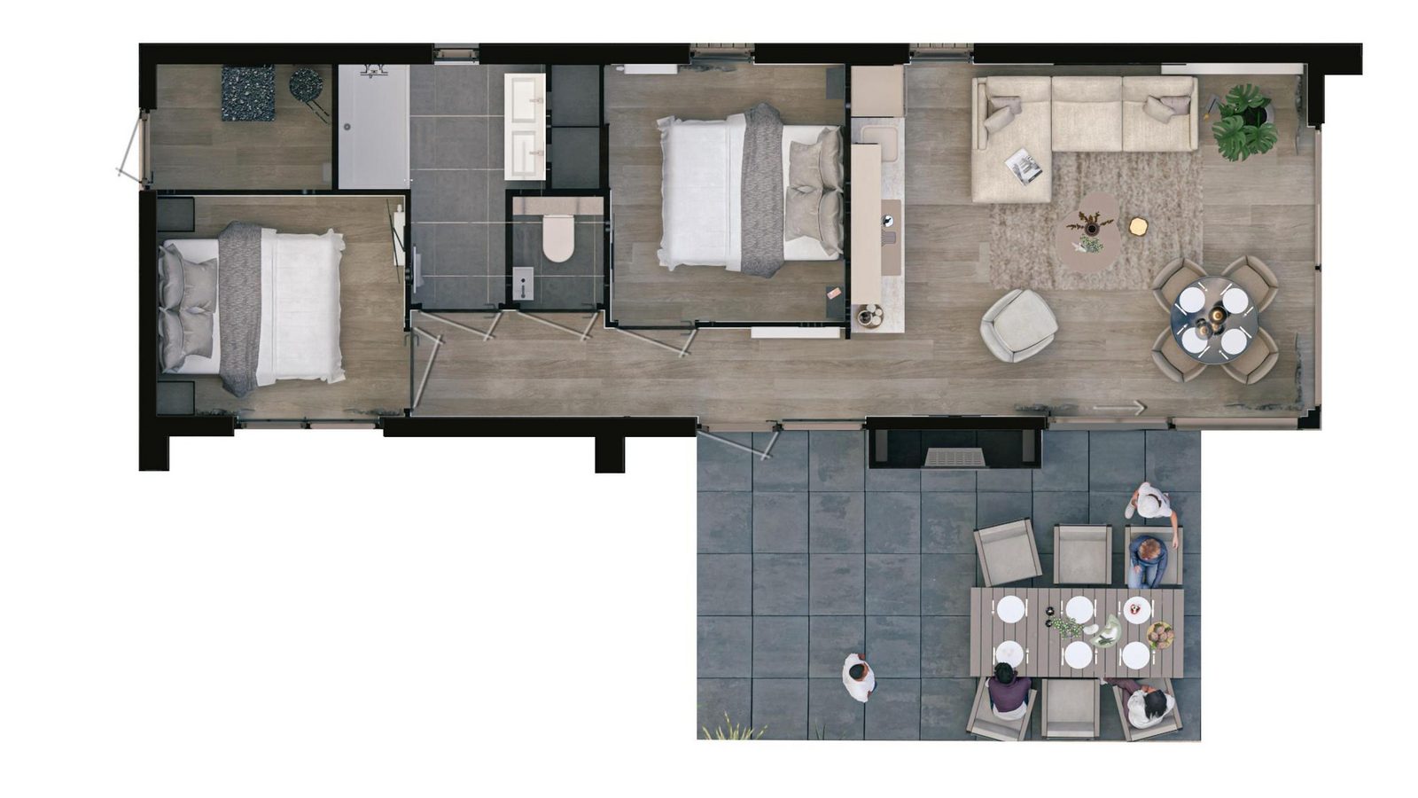 Villa Bloomingdale | 2 Pers.