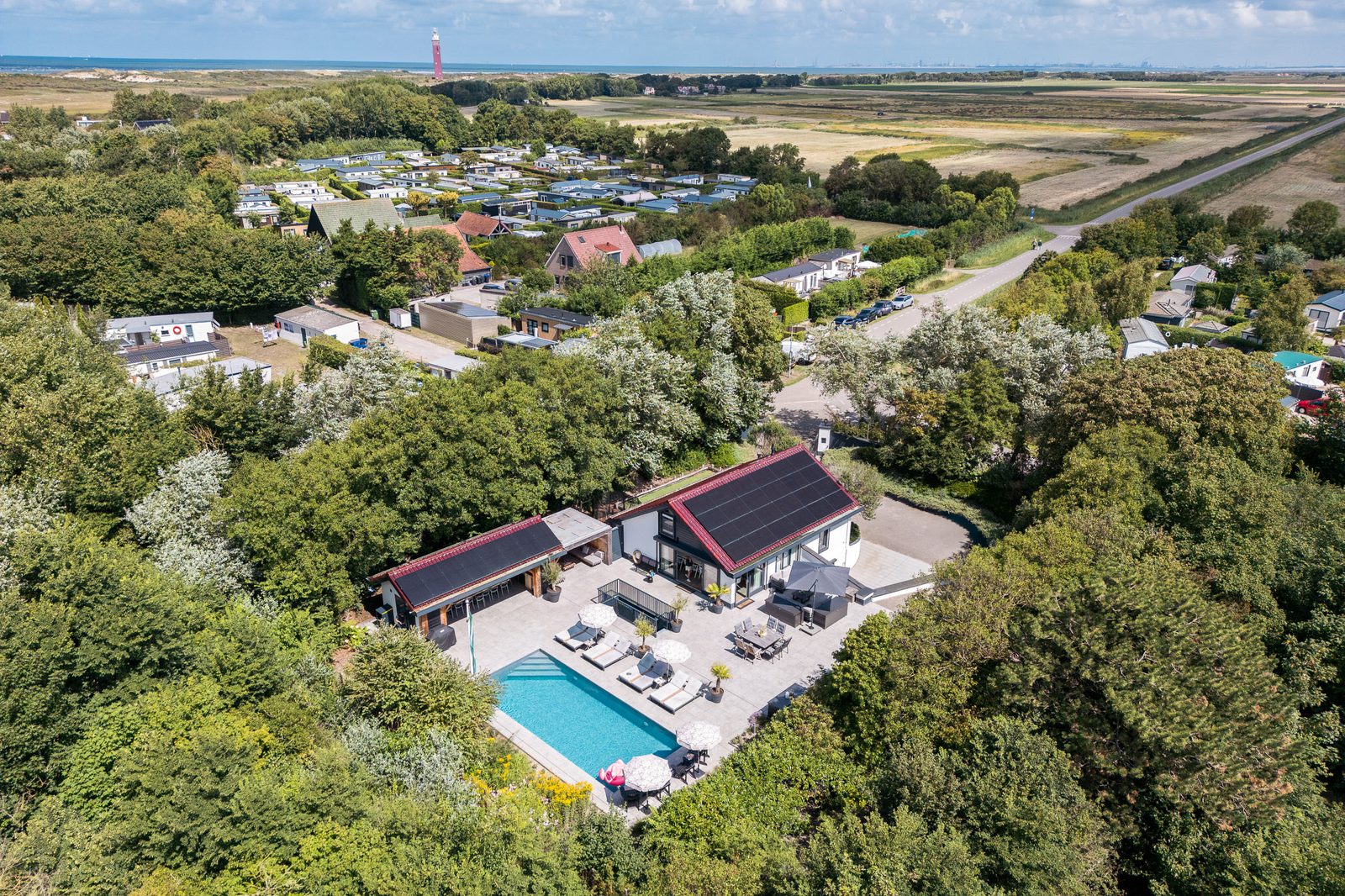 West Nieuwlandseweg 25A - Ouddorp - Poolvilla Zilt & Zoet 