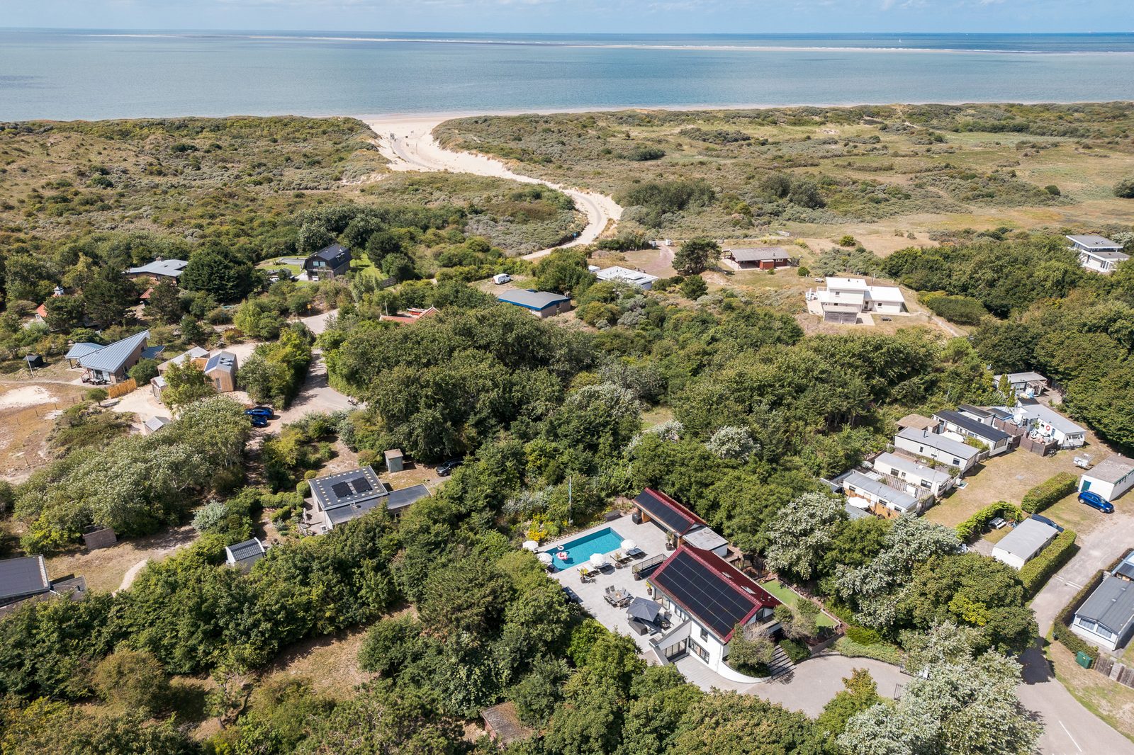 West Nieuwlandseweg 25A - Ouddorp - Poolvilla Zilt & Zoet 