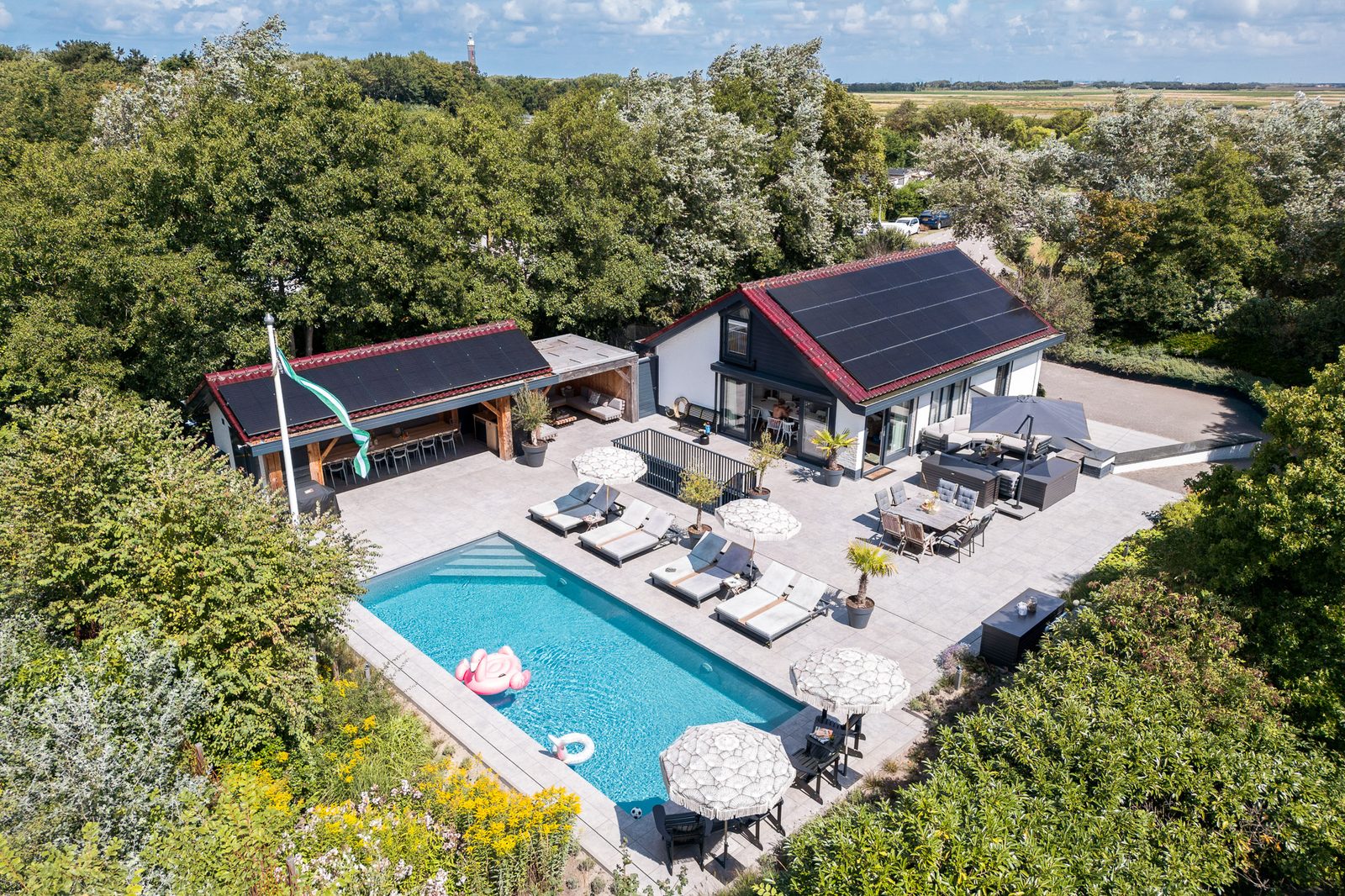 West Nieuwlandseweg 25A - Ouddorp - Poolvilla Zilt & Zoet 