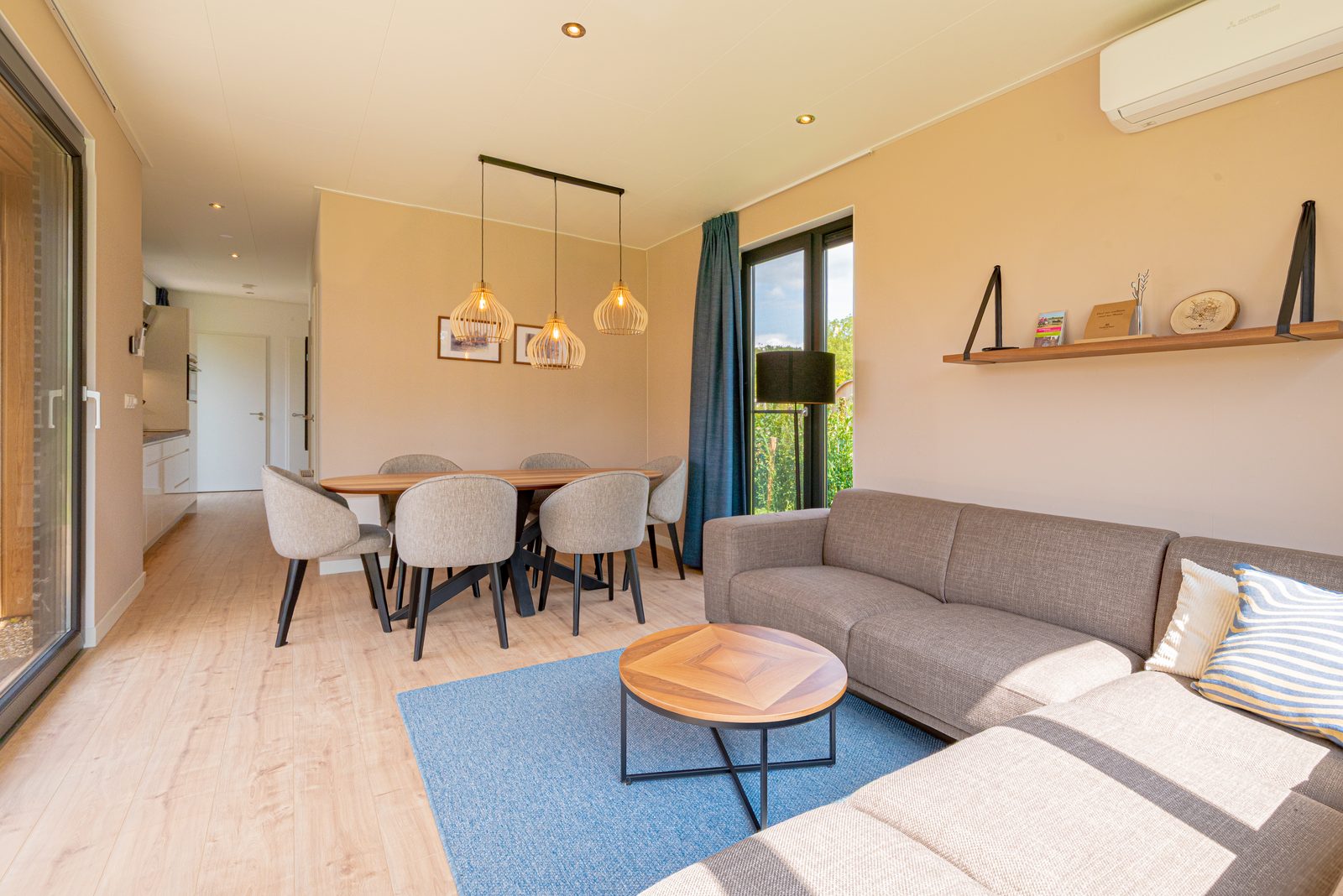 Parklodge 6 met hondenhek, sauna en hottub
