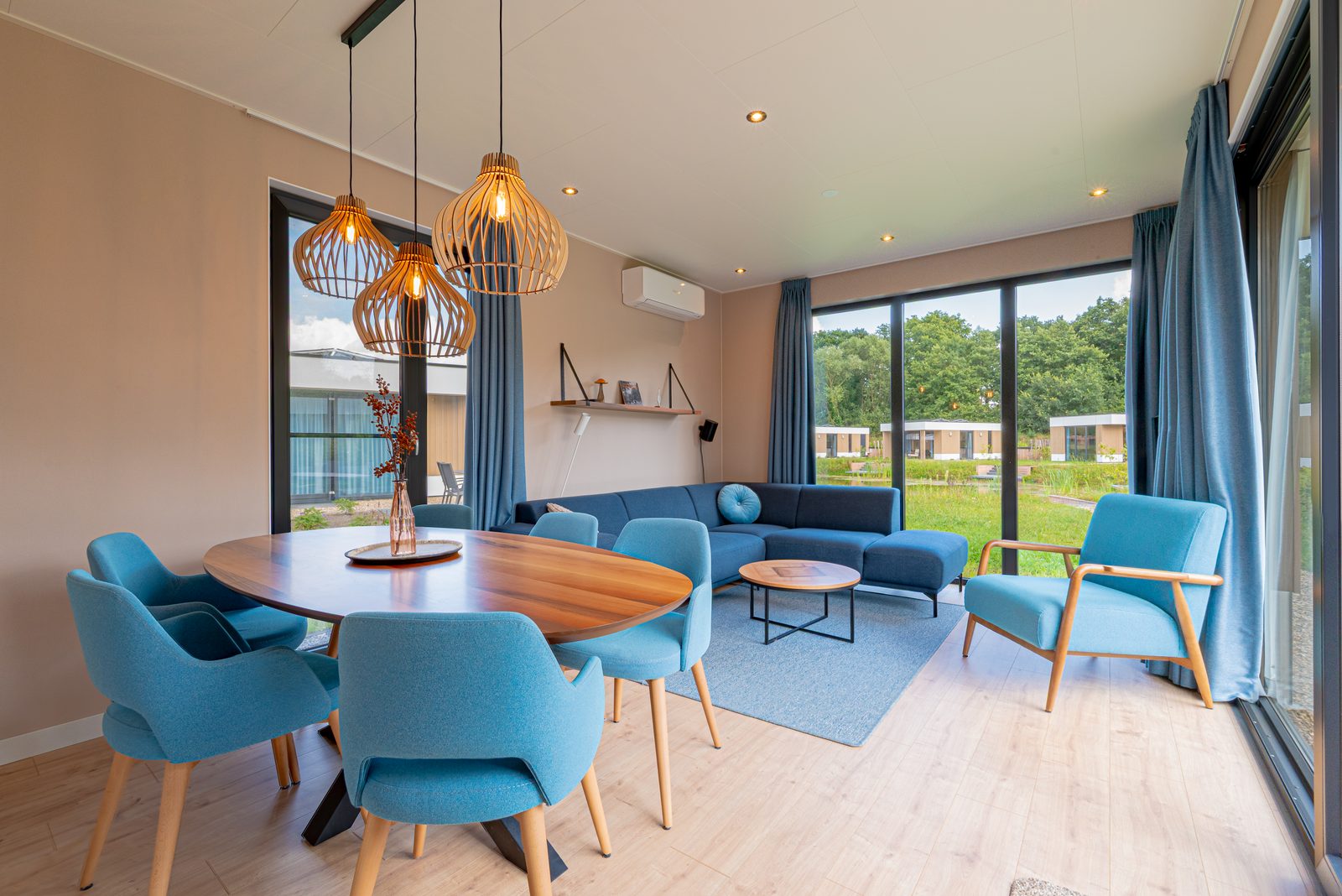 Waterlodge 6 Deluxe met sauna en hottub