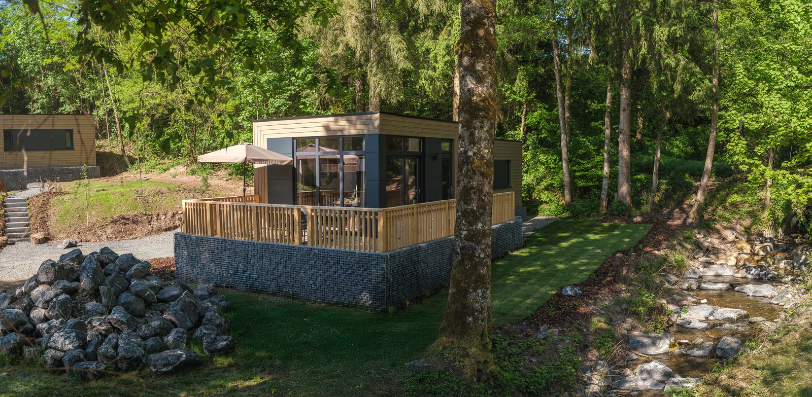 Mamer Lodge with hot tub | 4 persons 