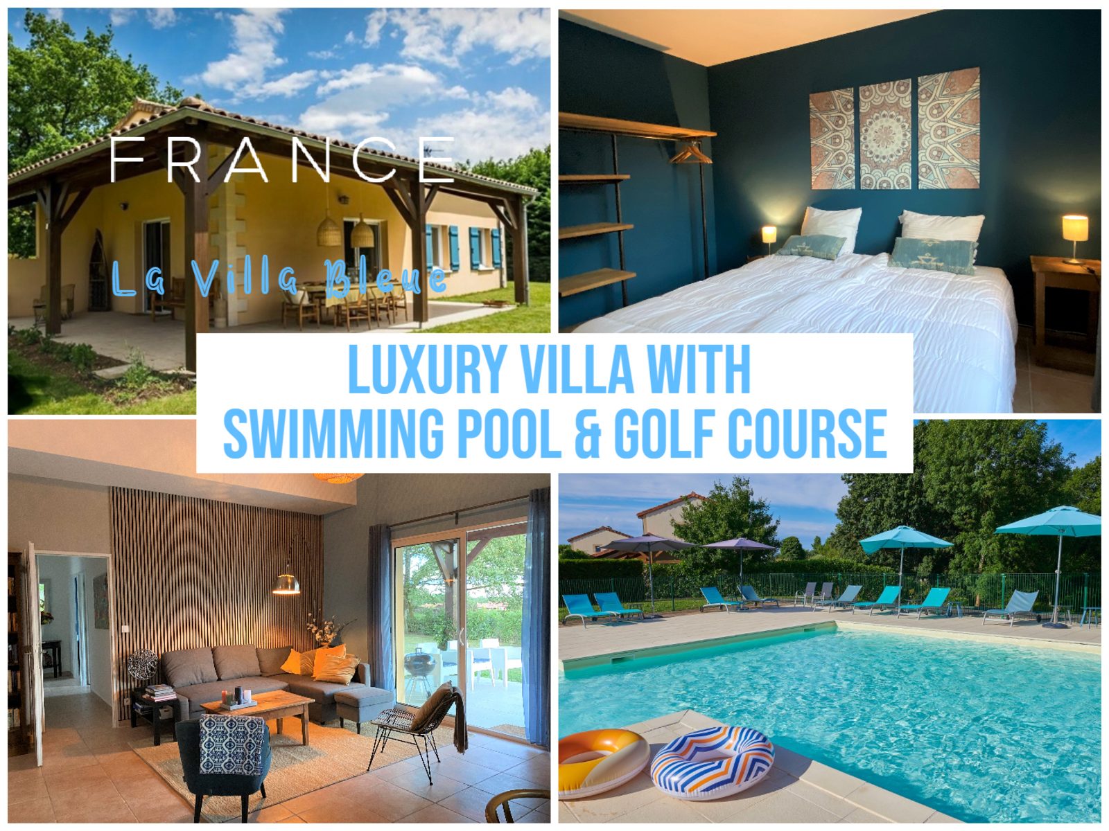 Villa Bleue - 4-kamer villa | 6 personen 
