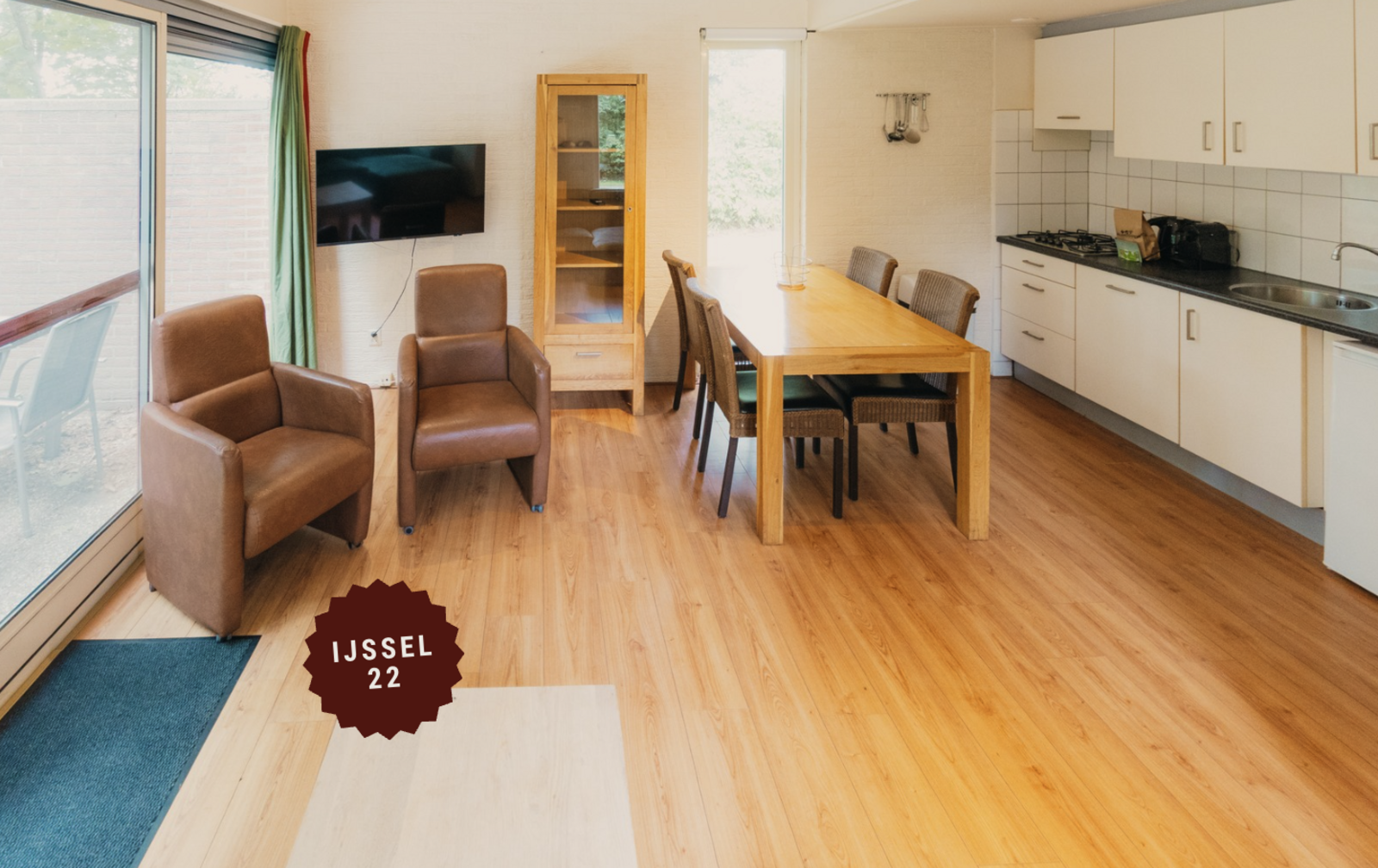 Four-person Bungalow IJssel Comfort
