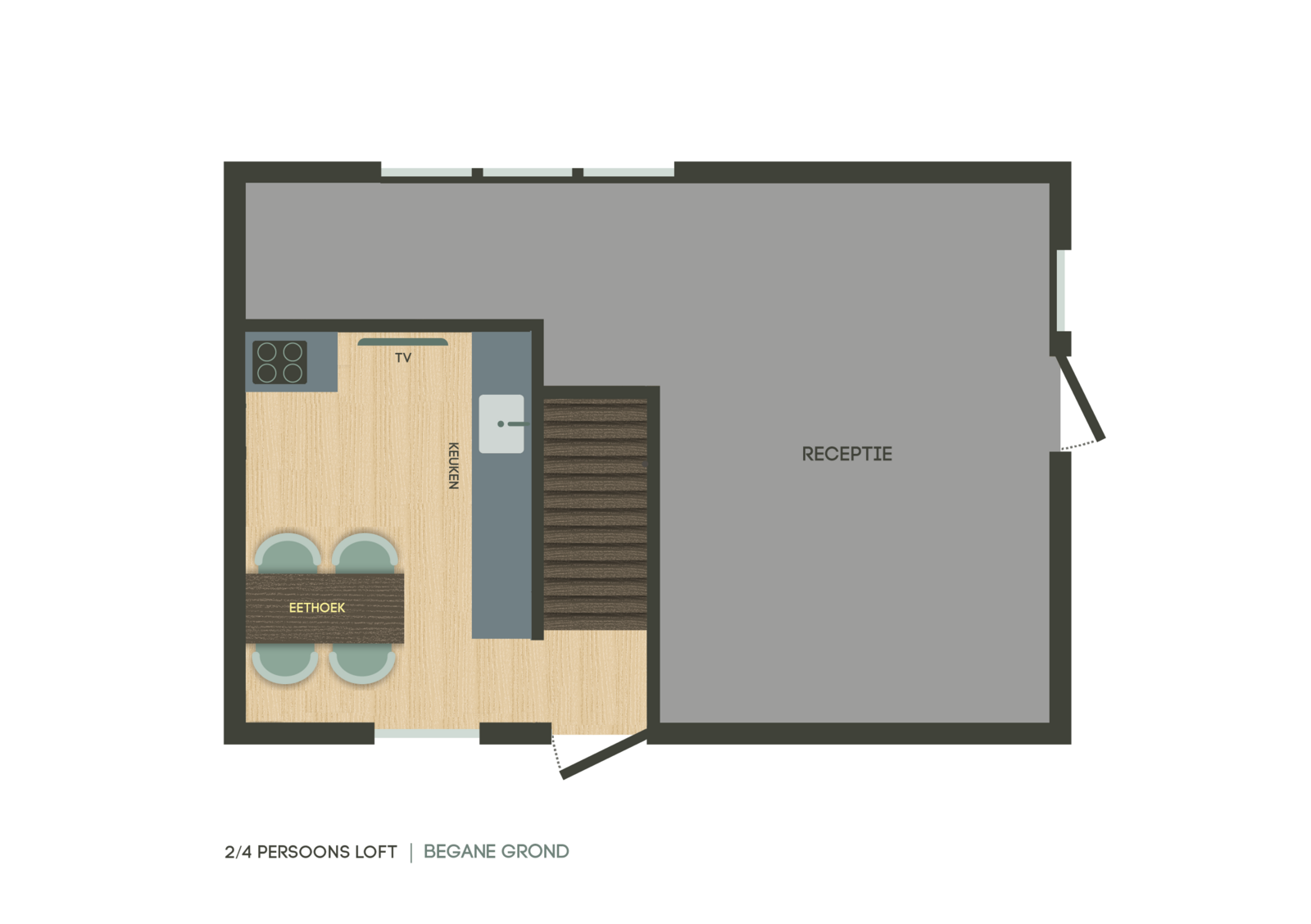 2-4-Personen-Loft