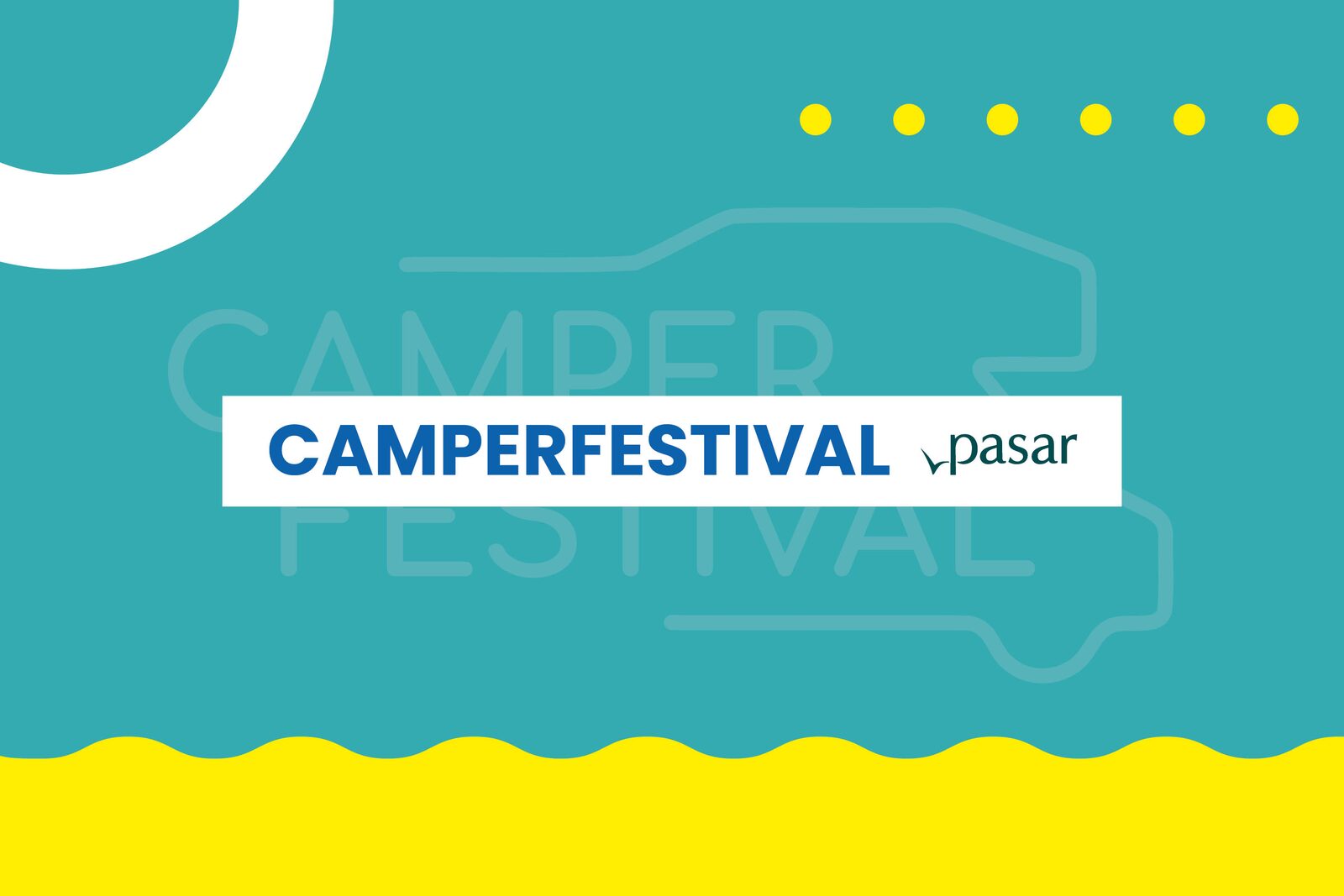 Camperfestival 2026 Arrangement 1 kamperen - Pasarkorting 10%