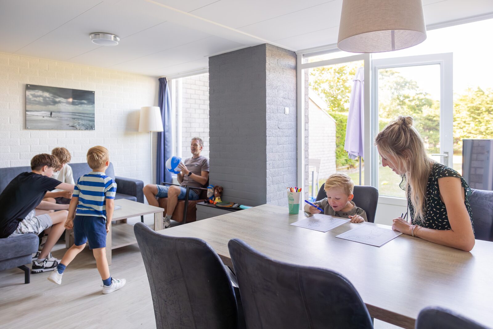 Schakelbungalow A | 6 personen