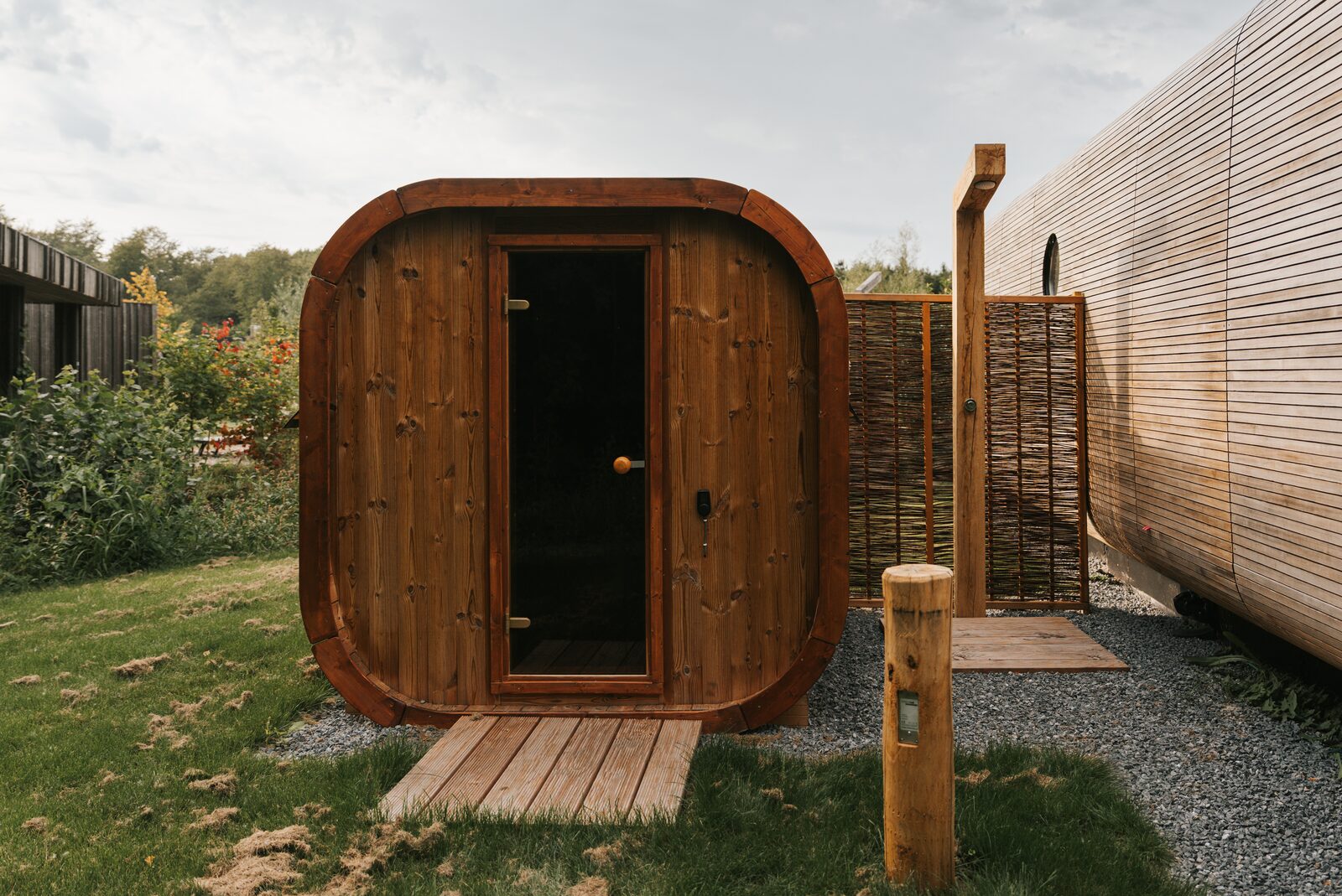 Wikkelhouse met Sauna & Ligbad I 2 pers.