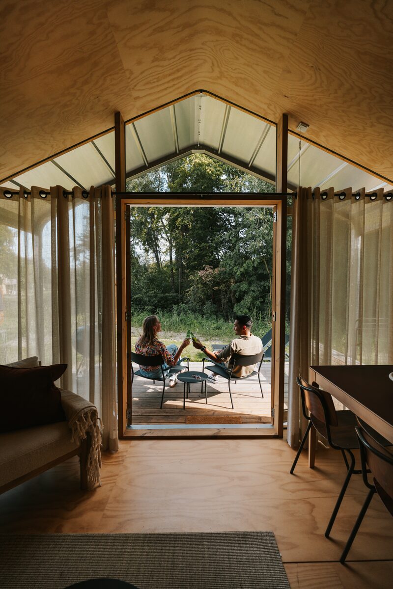 Wikkelhouse met Sauna & Ligbad I 2 pers.