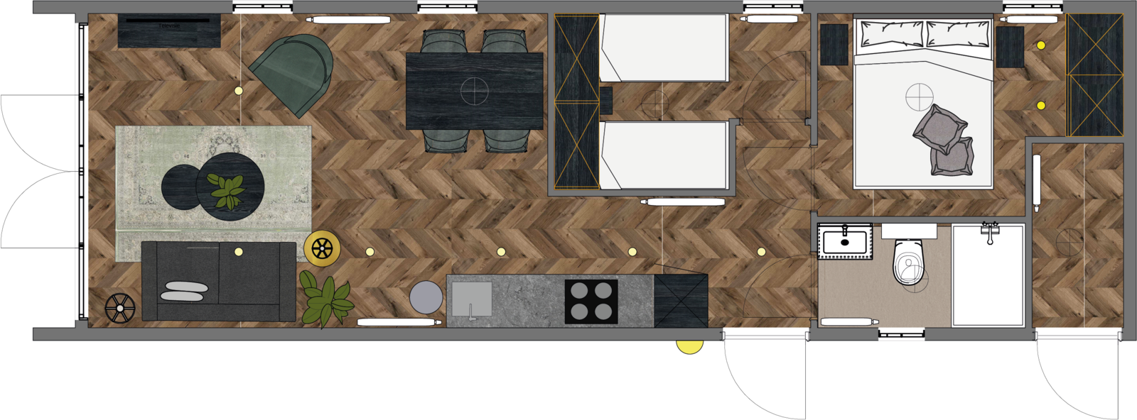 Cottage de la Forêt  met Hottub | 4 pers | 4BE2