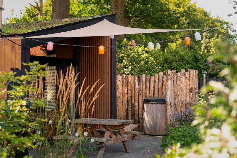 Tiny Wellness Suite op vakantiepark De IJsvogel