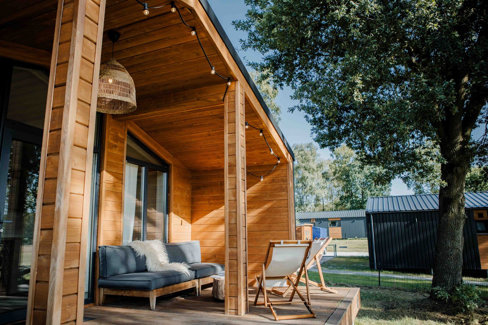 Lake House Scandi mit Hottub | 5 pers. 