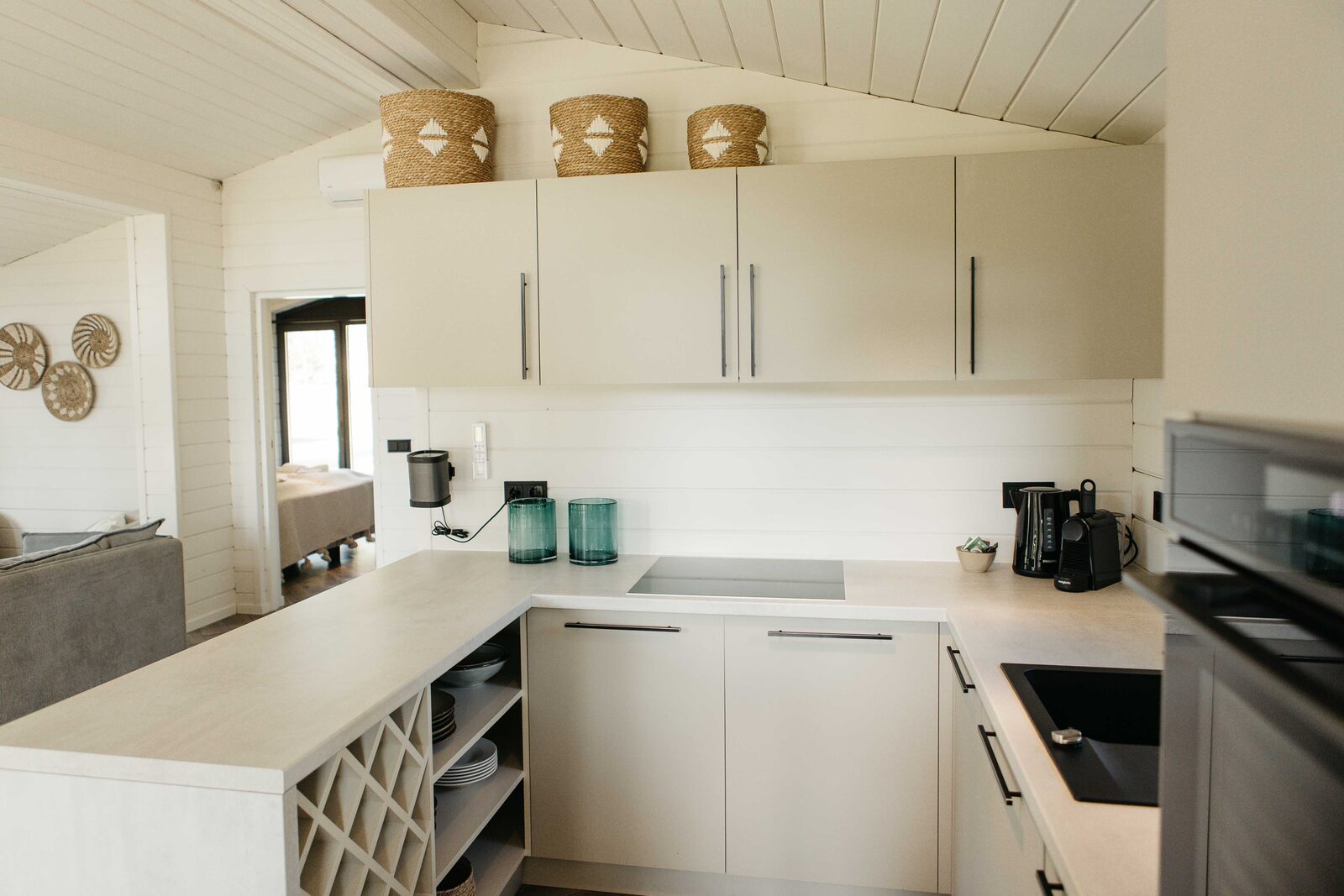 Lake House Scandi mit Hottub | 5 pers. 