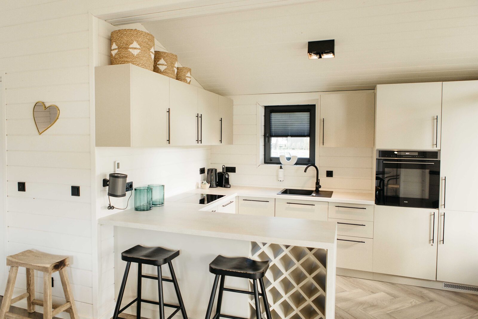 Lake House Scandi mit Hottub | 5 pers. 