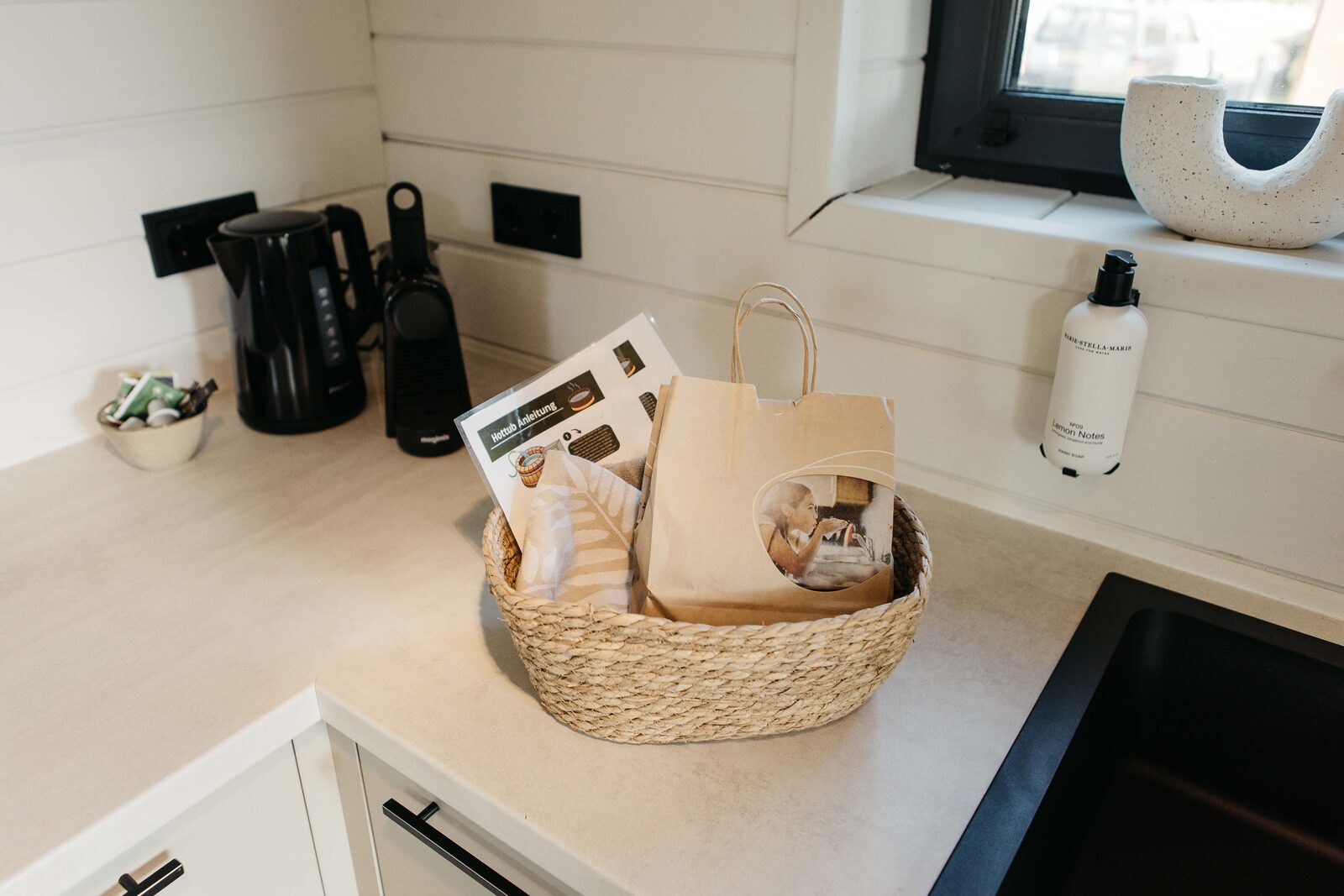 Lake House Scandi mit Hottub | 5 pers. 