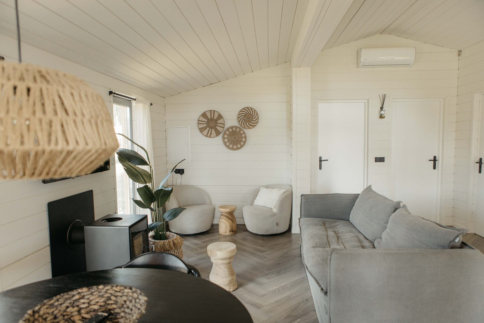 Lake House Scandi mit Hottub | 5 pers. 