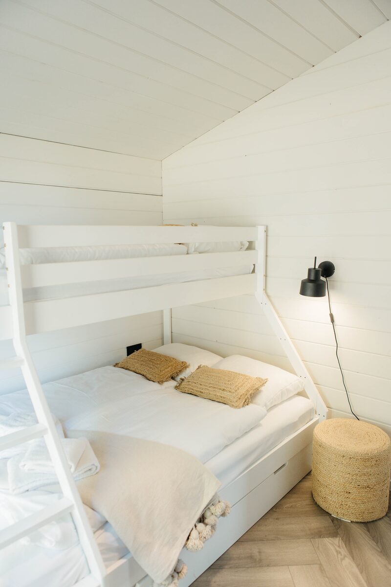 Lake House Scandi mit Hottub | 5 pers. 
