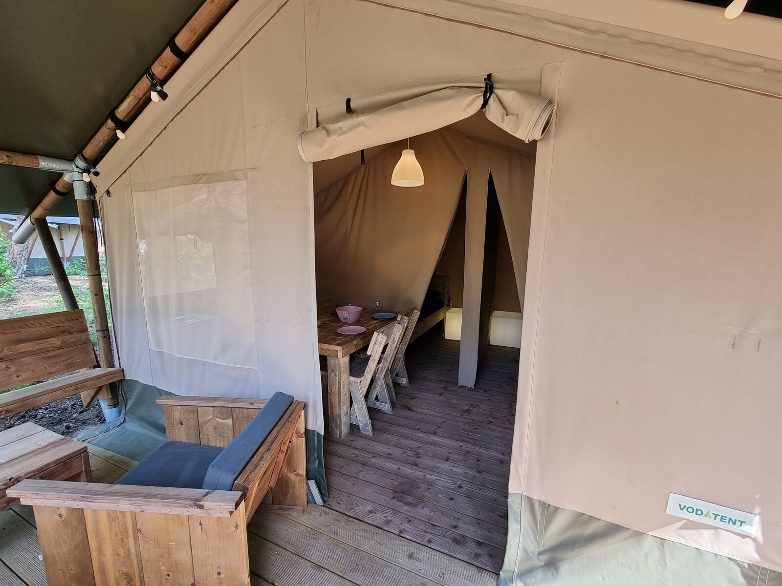Safari tenten zonder sanitair | 4 personen