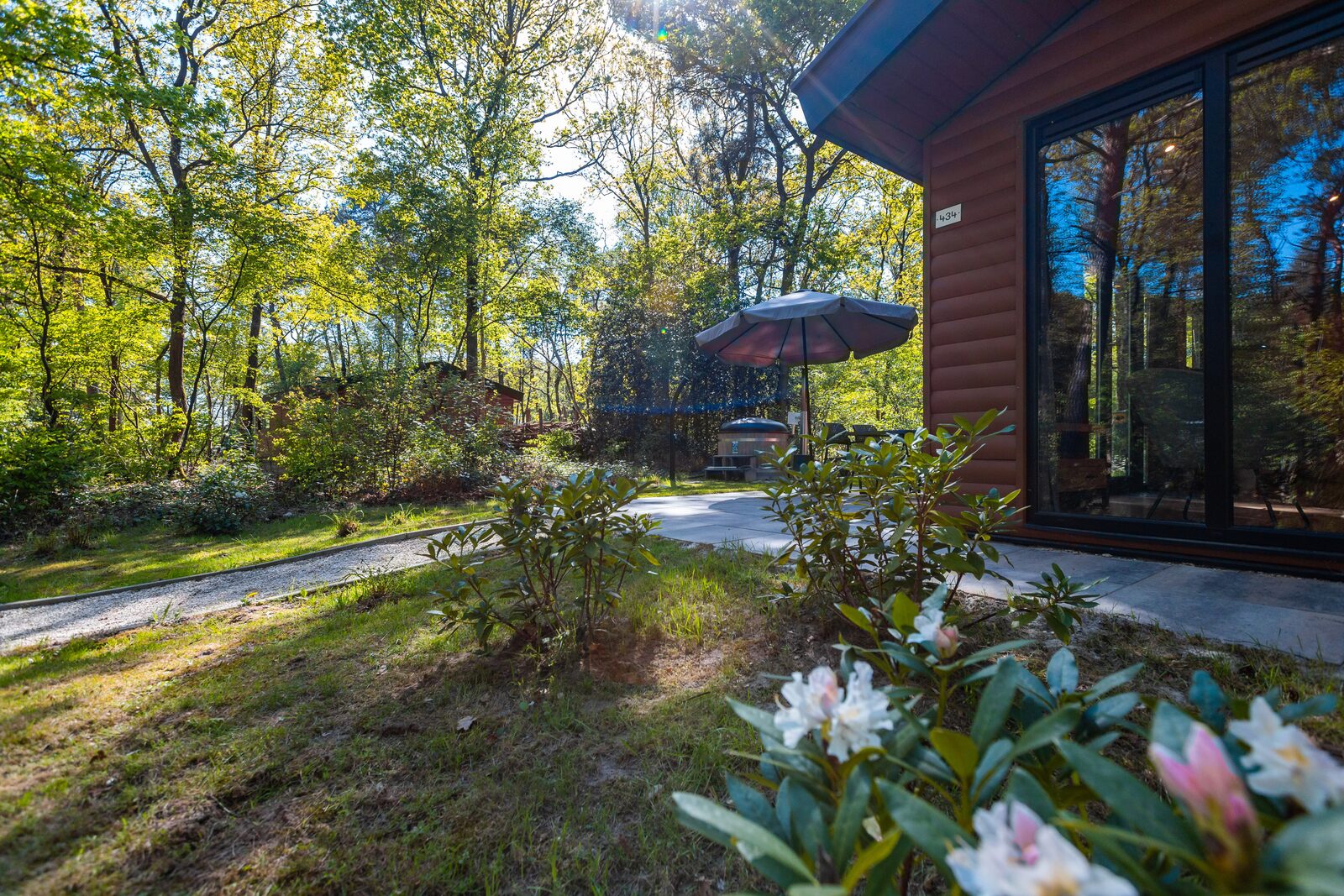 Sterrenborg Lodge mit Hot Tub | 4 Personen