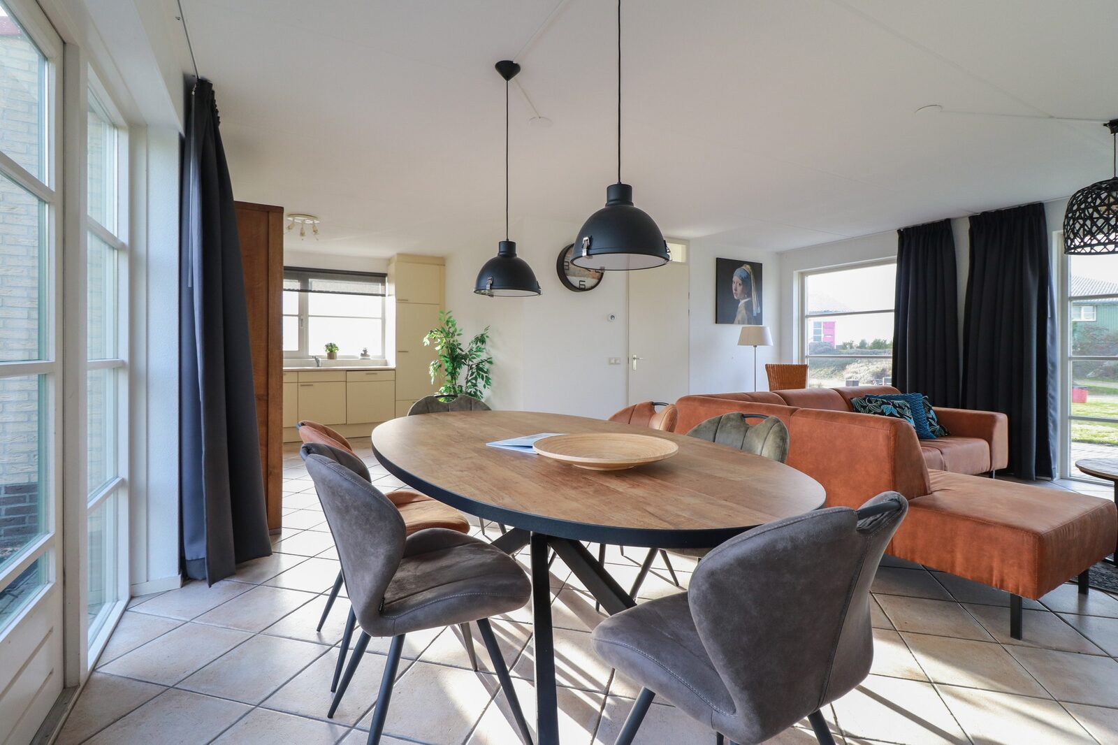 Duinvilla met Sauna aan het strand - 6 personen 