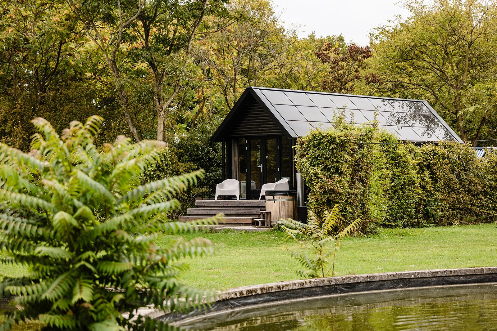 Offgrid met privé hottub
