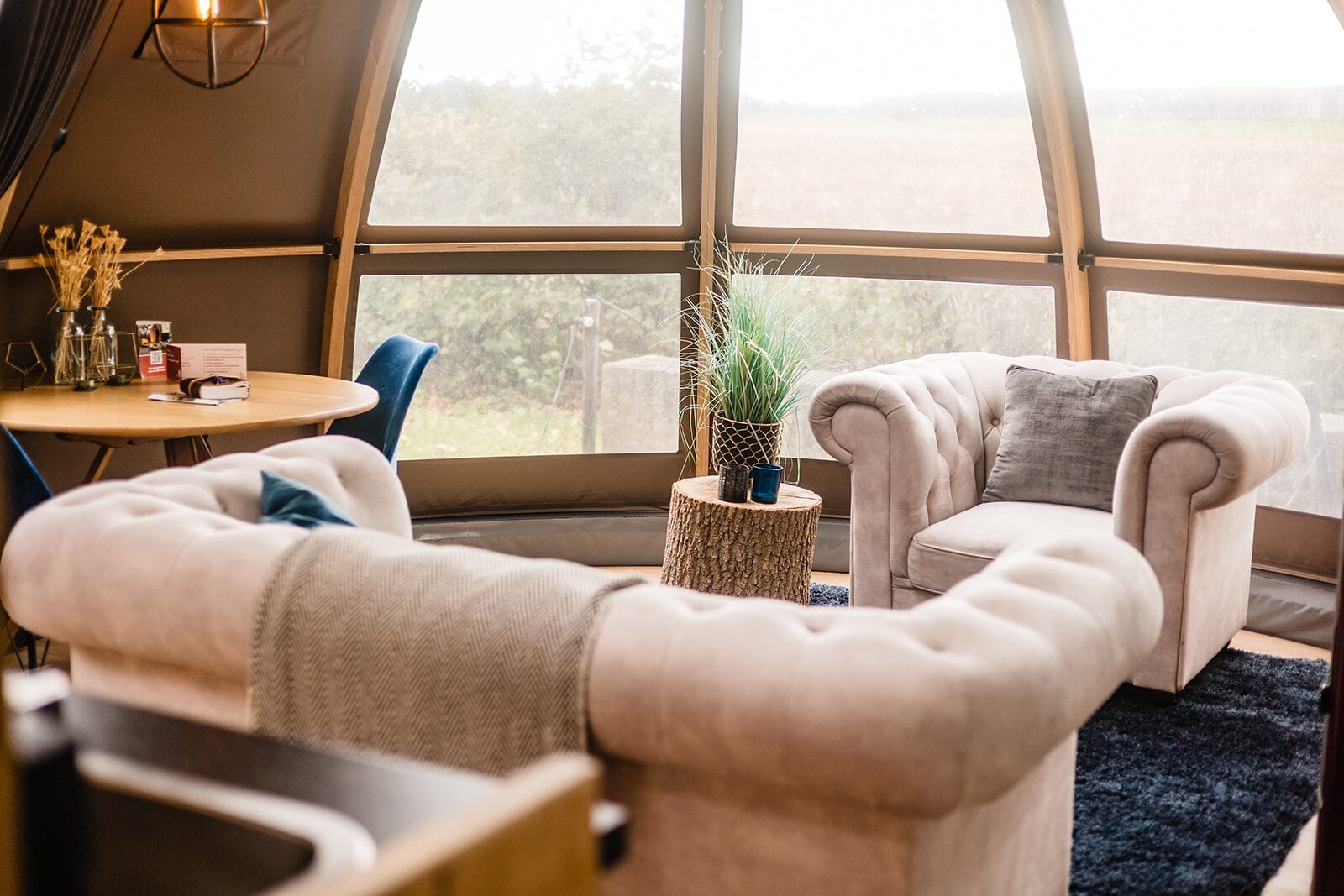 Panorama Dome met privé hottub