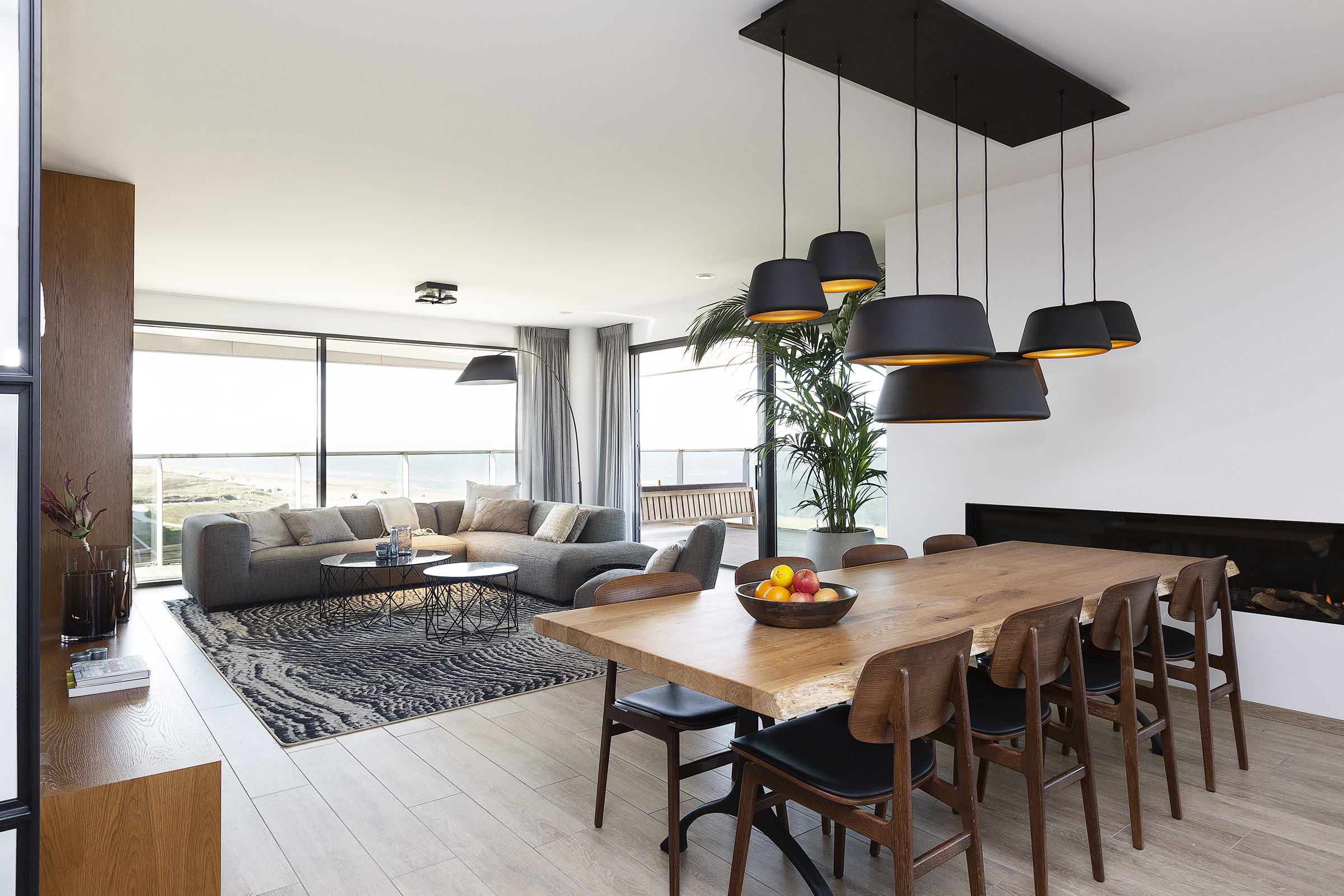 Zeer luxe appartement met uitzicht op strand en zee in Egmond
